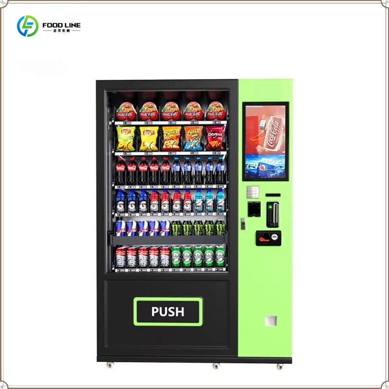 Food Snacks Vending Machine - Máquina Expendedora Inteligente Automática para Alimentos