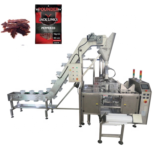 Jerky Beef Pack - Máquina Automática para Empacar Bolsas Doypack