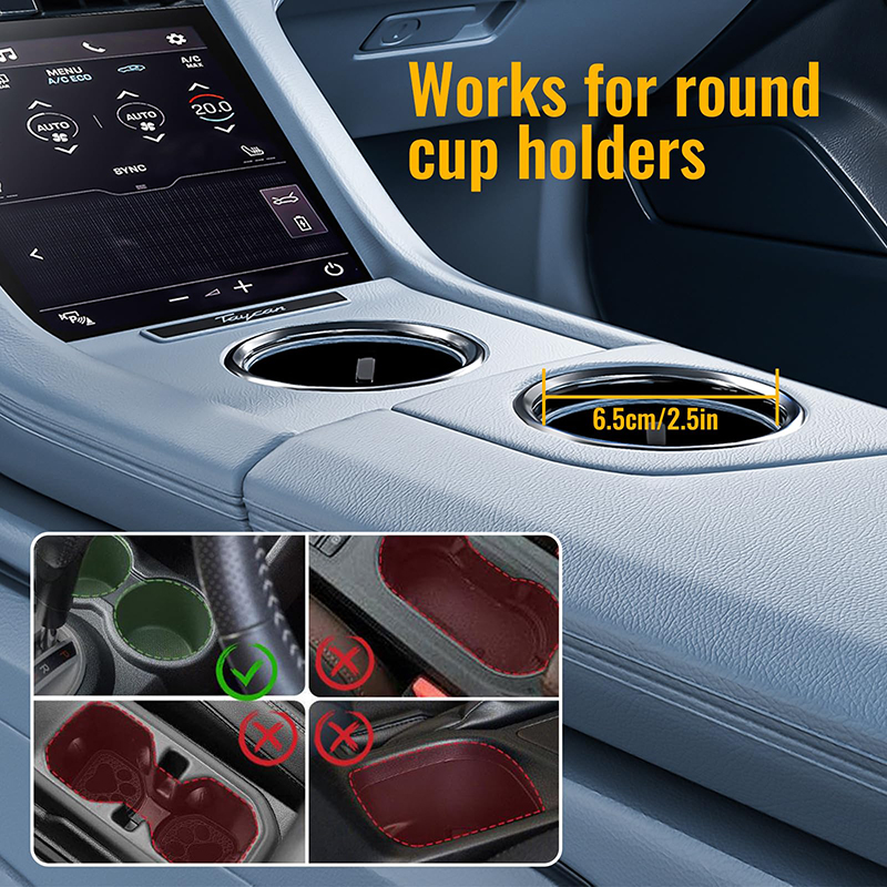 Portavasos para Auto, Multifun - Food Snacks Drinks reseña y precio