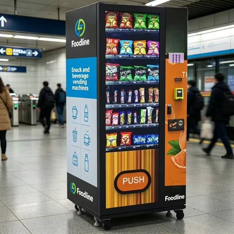 Máquinas Expendedoras Personal - Food Snacks Vending Machine reseña y precio