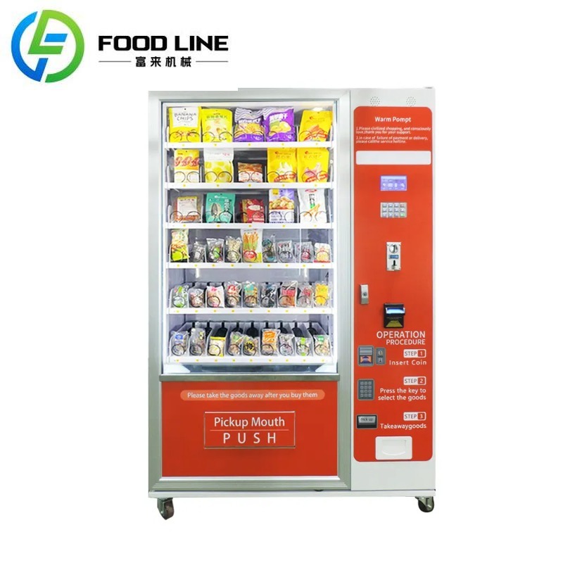 Máquina Expendedora Personaliz - Food Snacks Vending Machine reseña y precio
