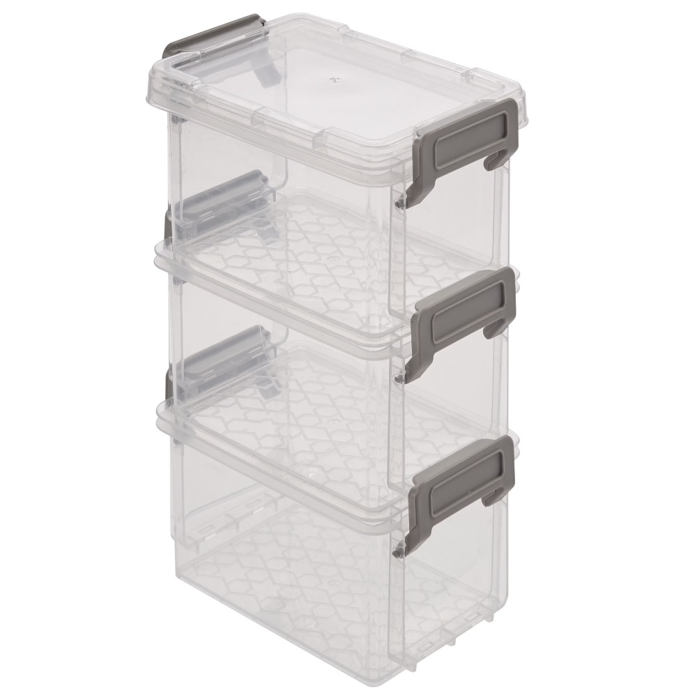 Juego de 4 cajas de almacenami - Snacks Food Labels reseña y precio
