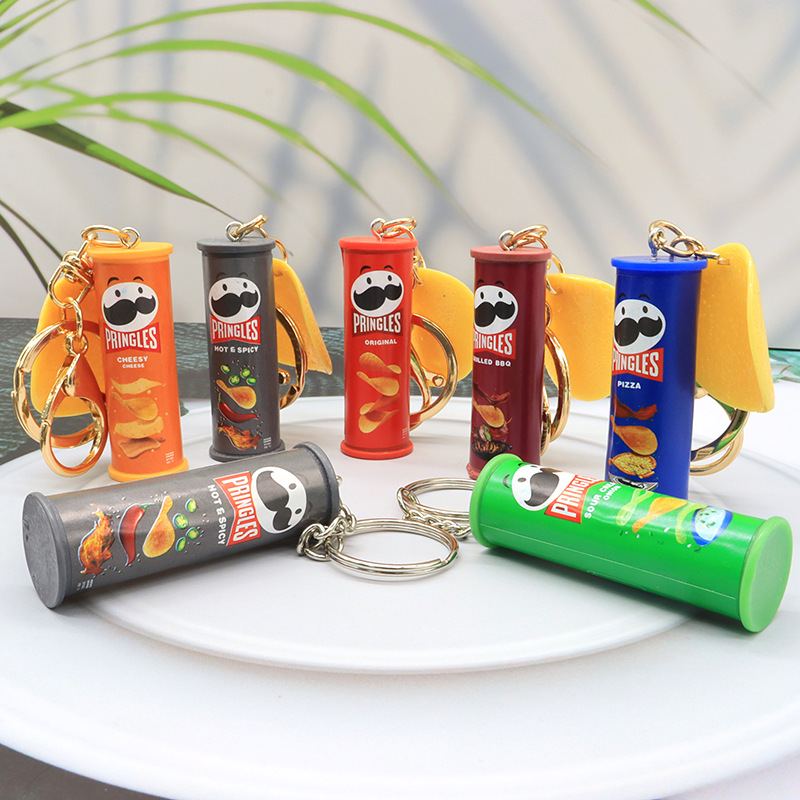 Llavero creativo con patatas f - Food Zinc reseña y precio