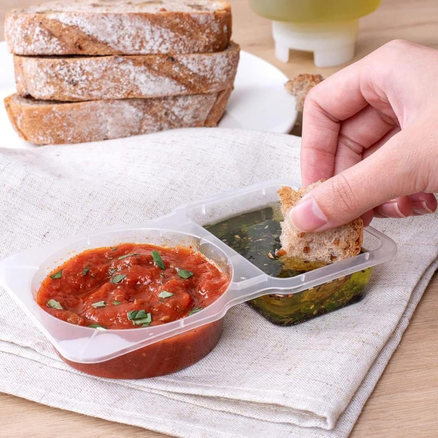 Contenedores de Plástico Trans - Food Packed Snacks reseña y precio