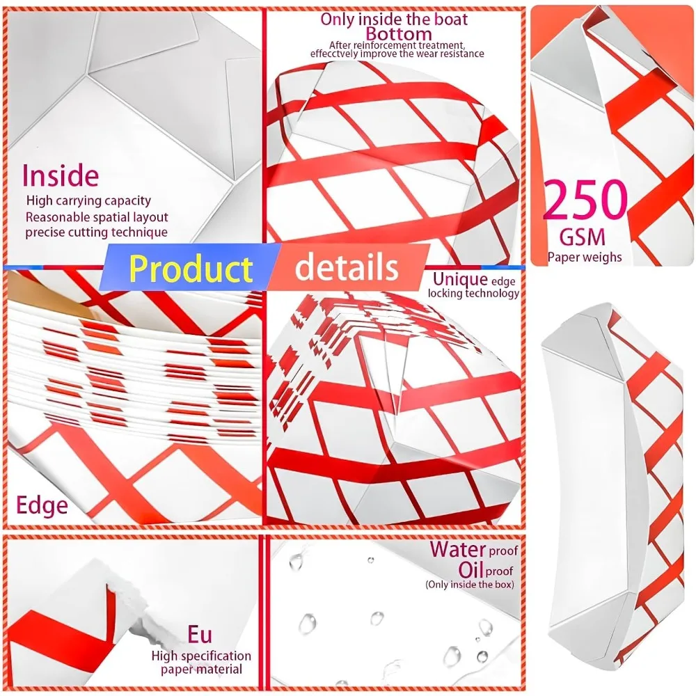 Paquete de 100 Bandejas de Pap - Food Packed Snacks reseña y precio
