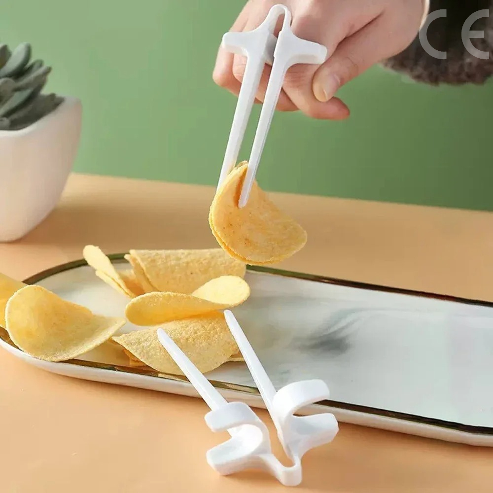 1PC Lazy Fingers Chopsticks -  - Snacks Food Video reseña y precio