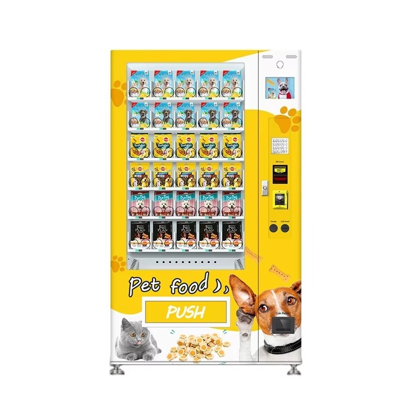 Máquina Expendedora de Aliment - Food Snacks Vending Machine reseña y precio