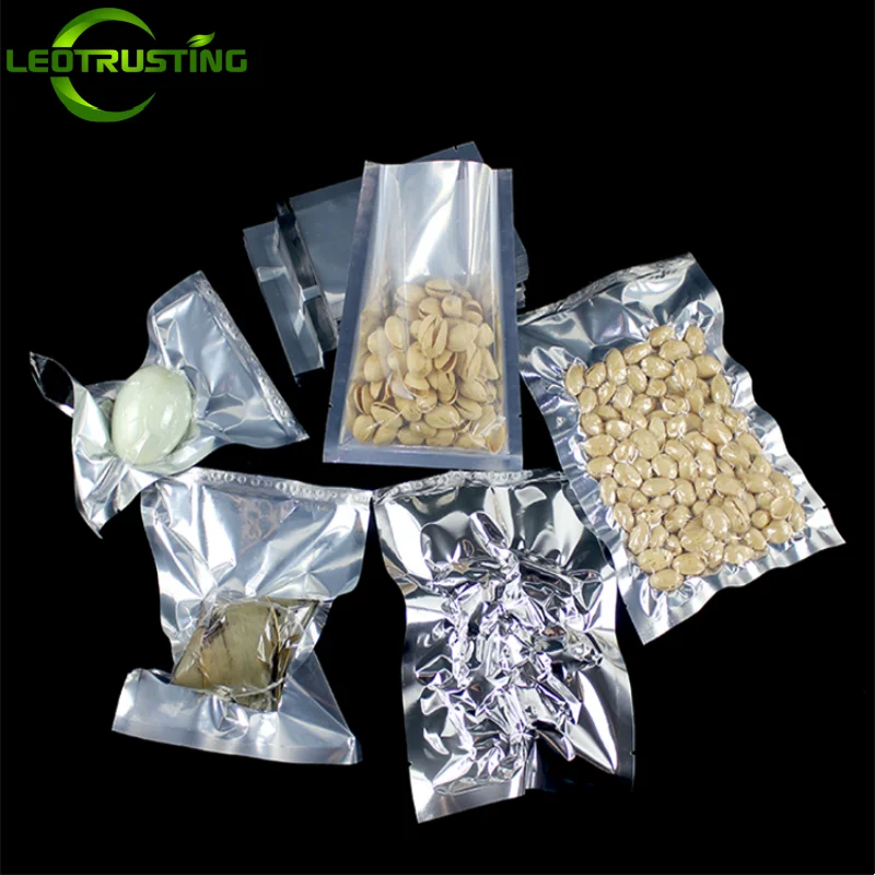 Paquete de 100 bolsas planas p - Food Packed Snacks reseña y precio