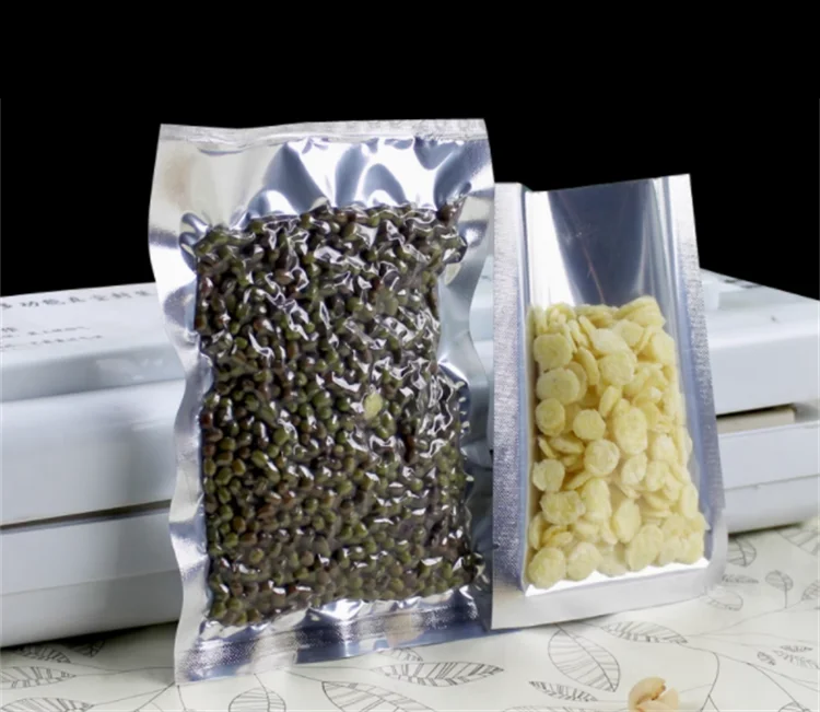 Paquete de 100 bolsas planas p - Food Packed Snacks reseña y precio